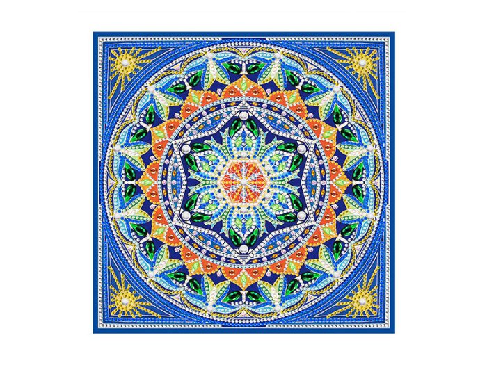 Diamantový obraz svietiaci Mandala