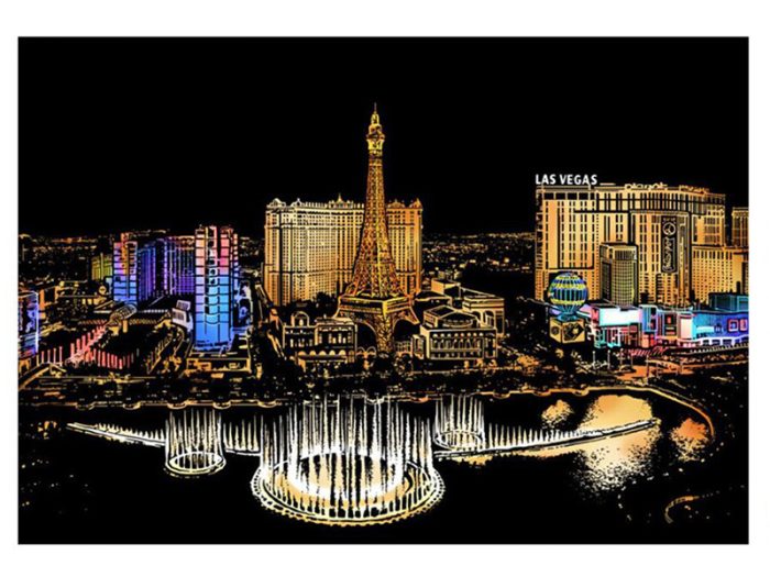 Stierací obraz Las Vegas